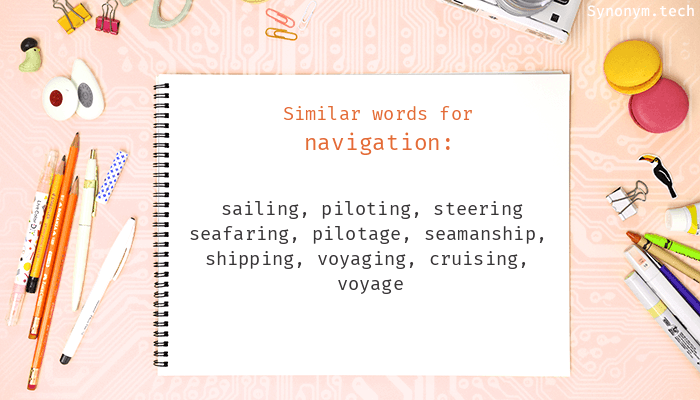 synonyms of navigation
