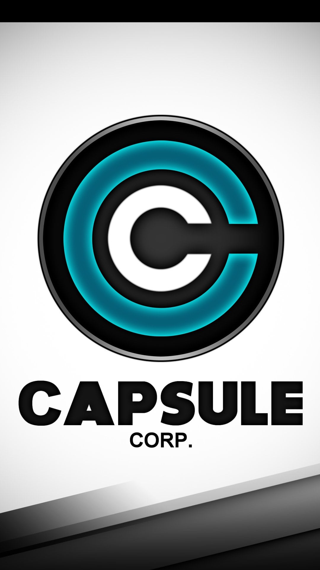 capsule corp logo wallpaper