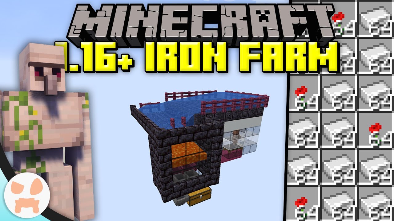 minecraft iron golem farm