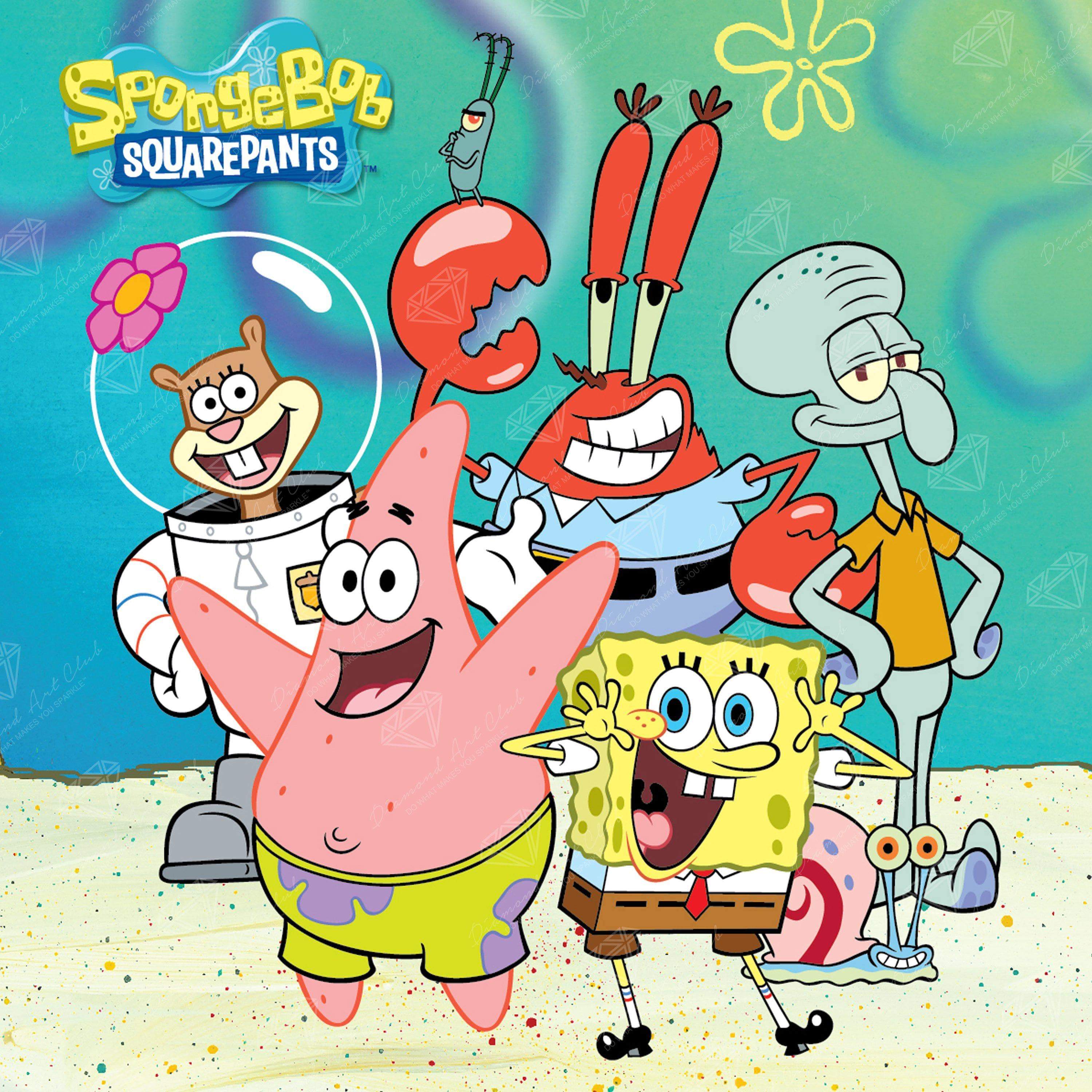 spongebob friends