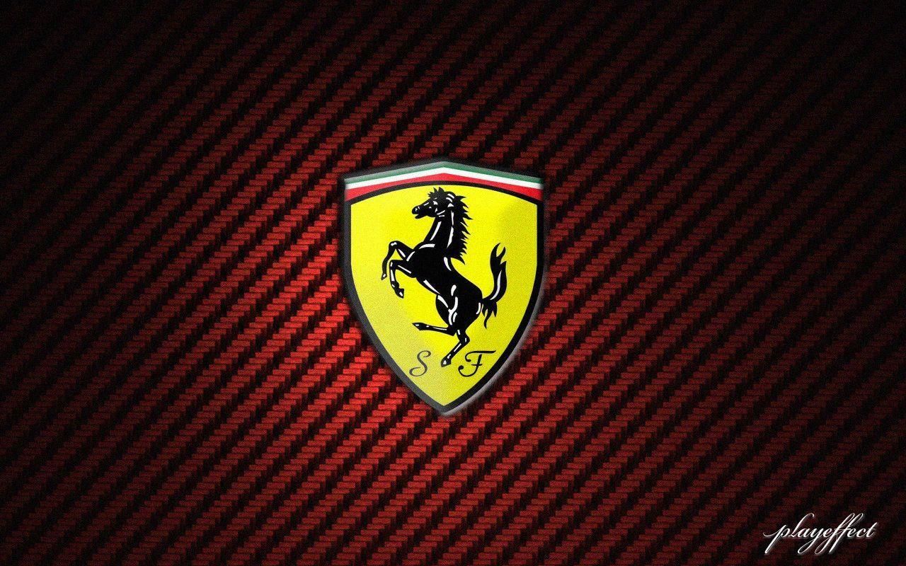 ferrari logo wallpaper 4k