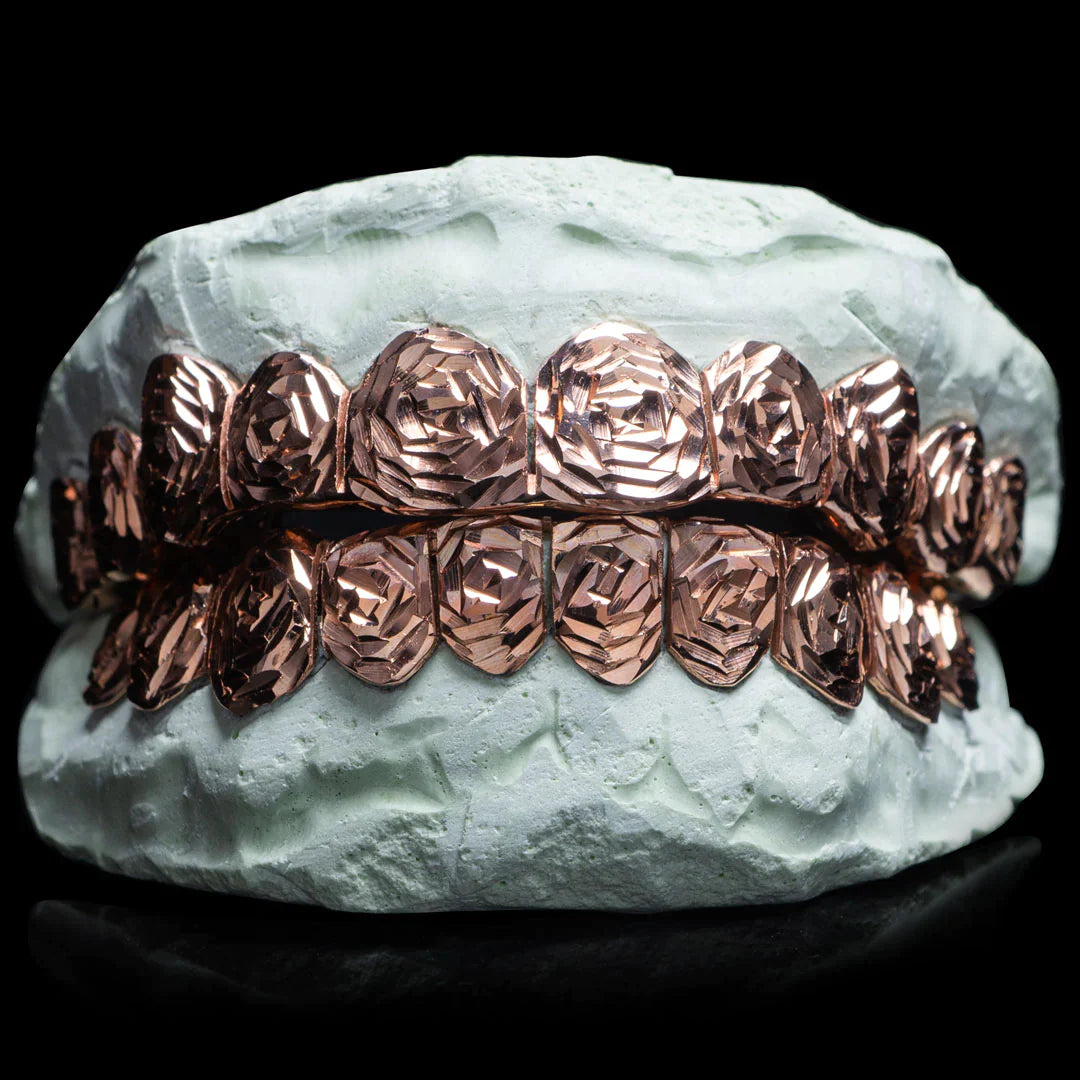 rose gold grillz