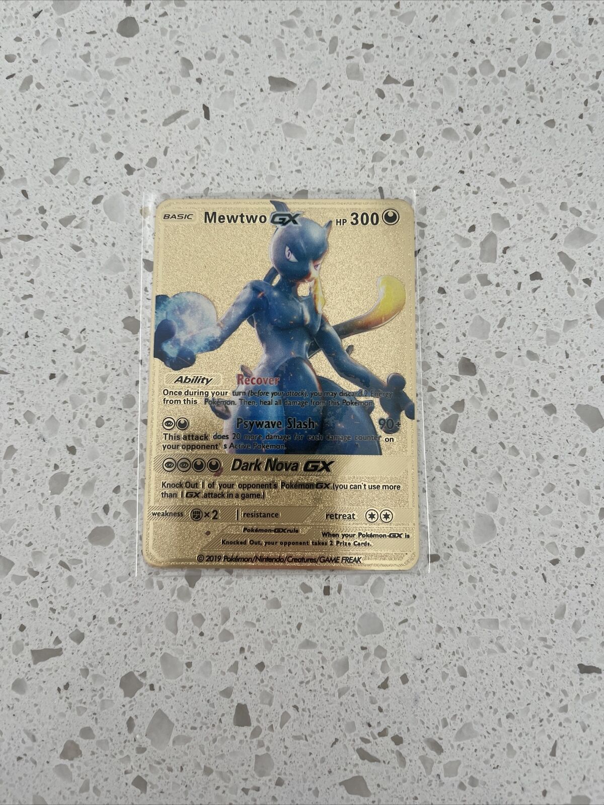 how much is a golden mewtwo worth