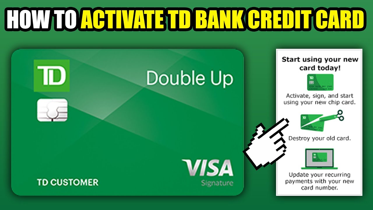 activate td debit card