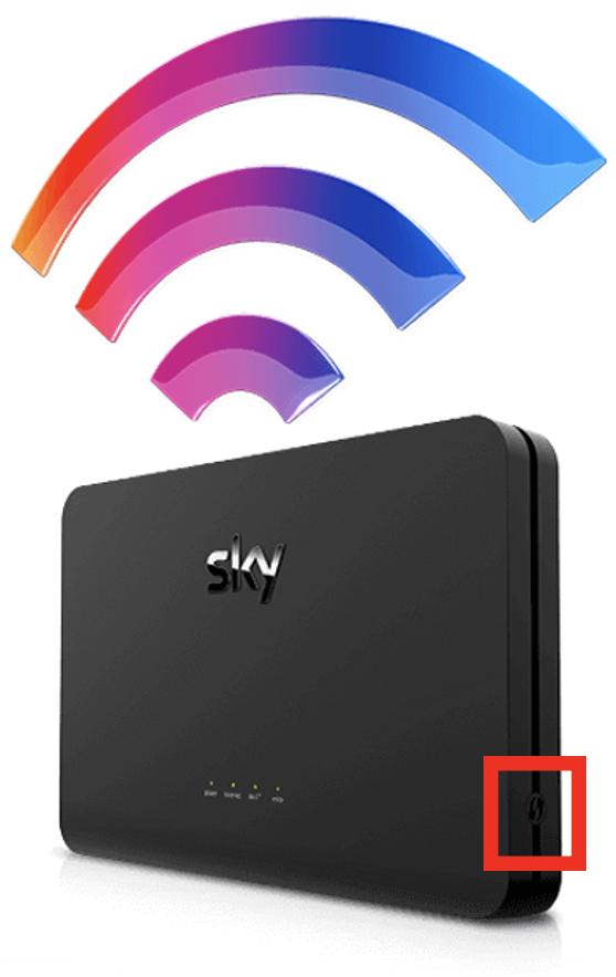 sky router wps button