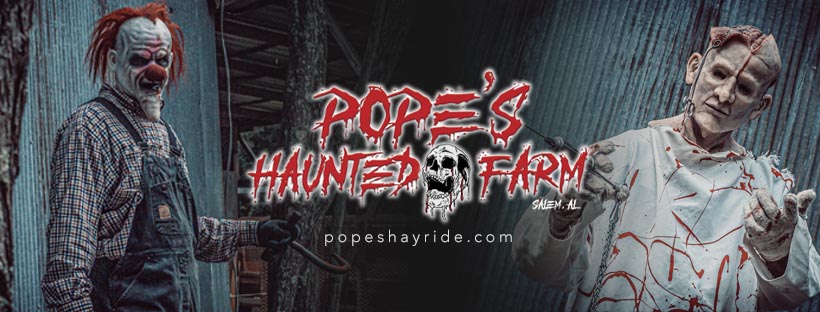 popes haunted farm hours