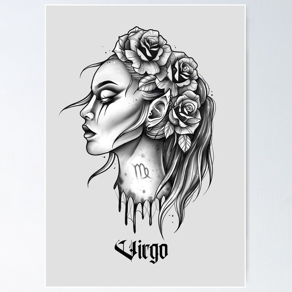 goddess virgo tattoos for females