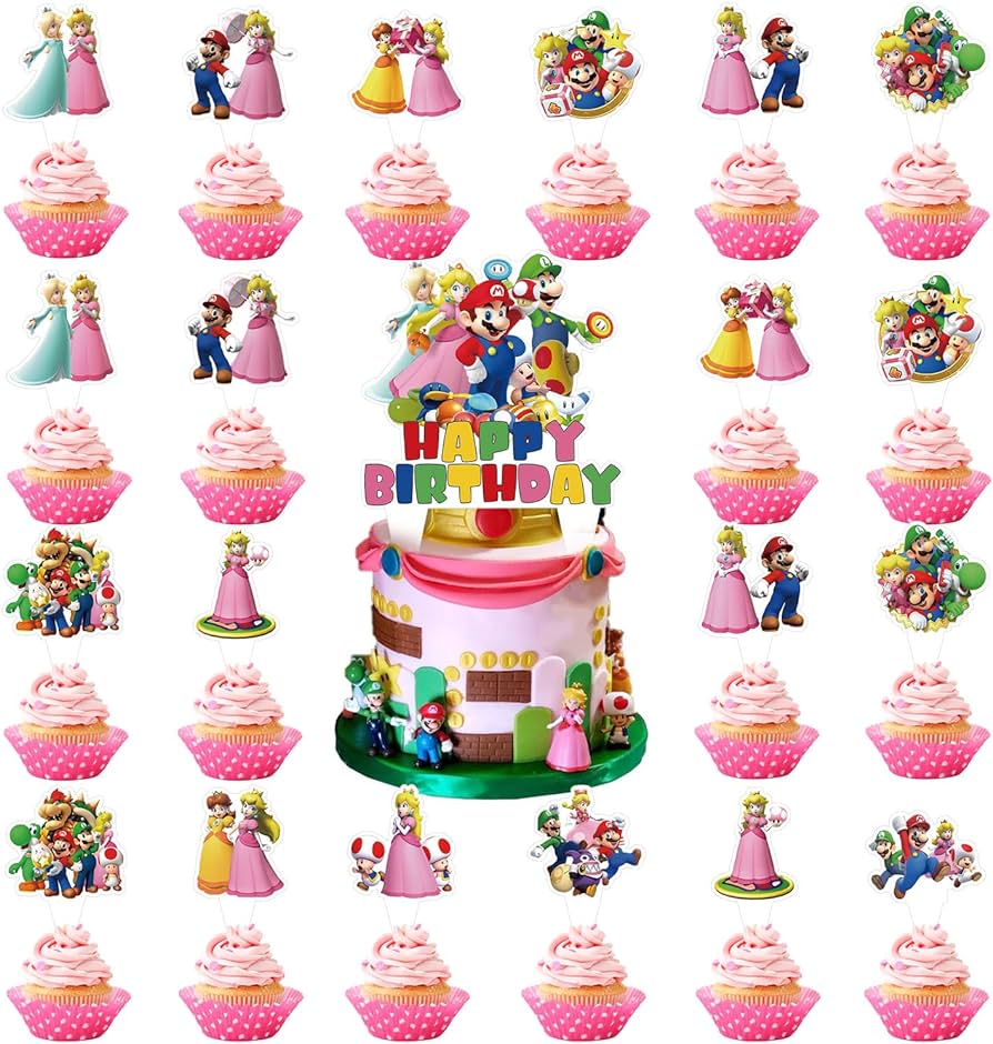 pastel de princesa peach