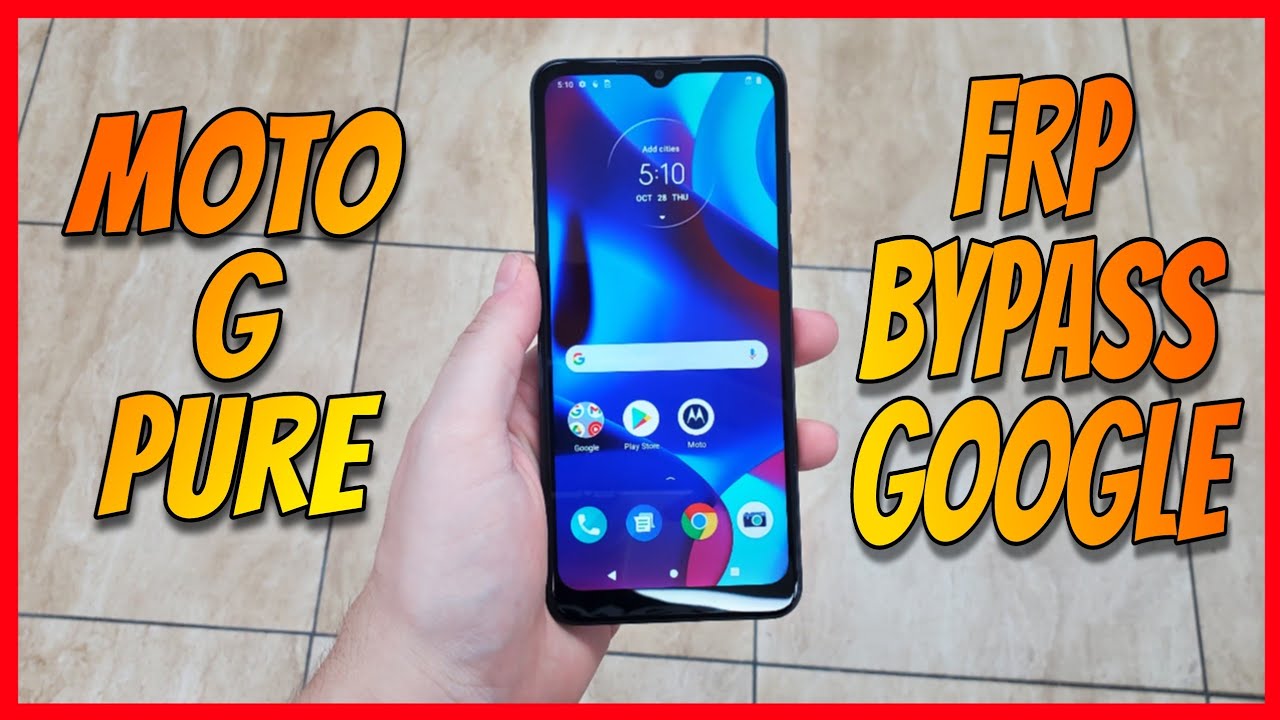 moto g pure frp bypass