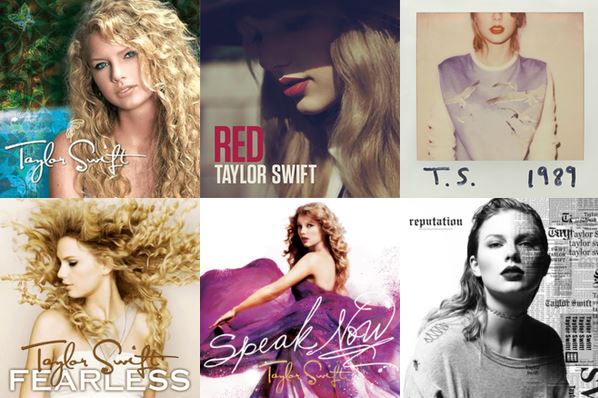 2048 taylor swift albums