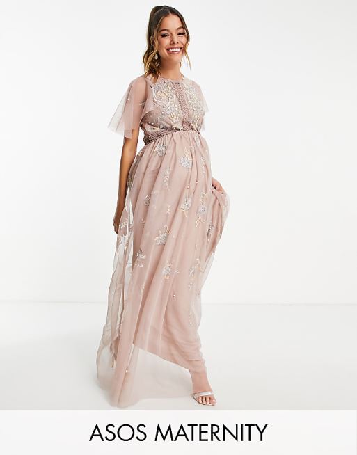 asos maternity dress