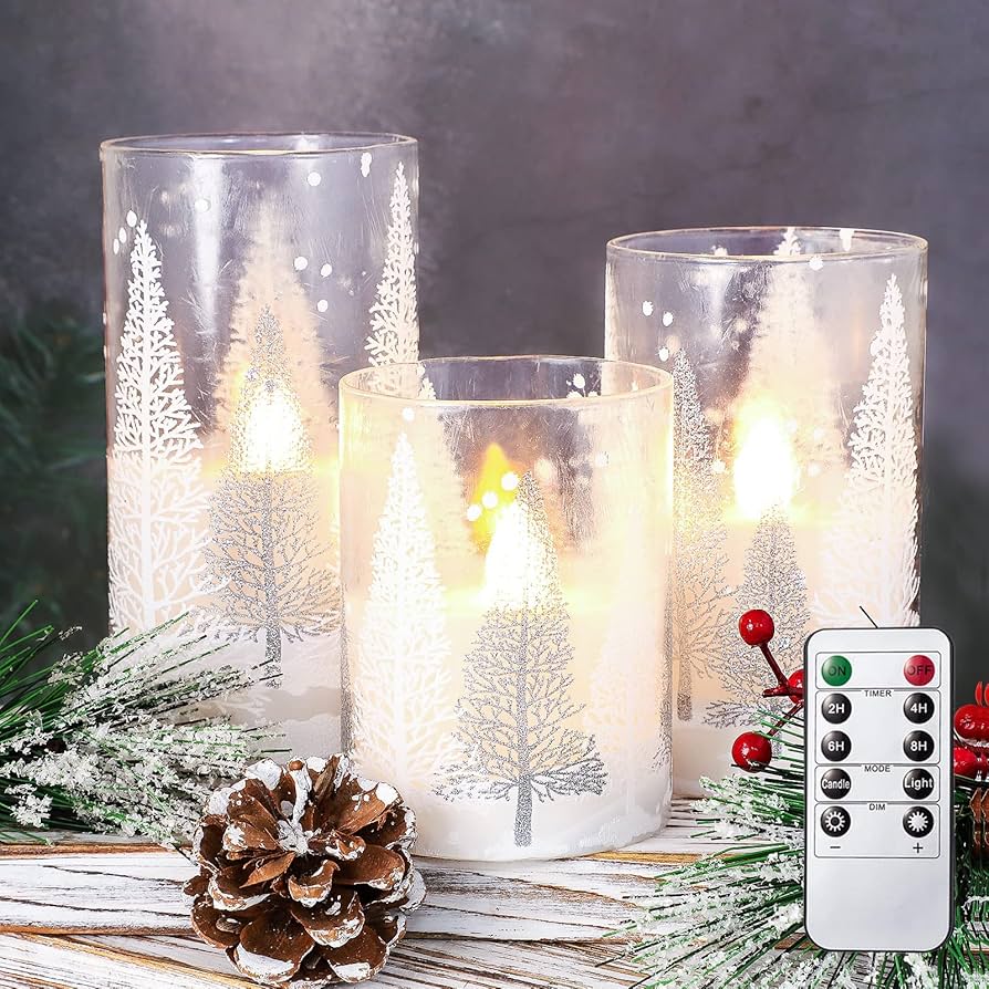 battery operated candles with timer