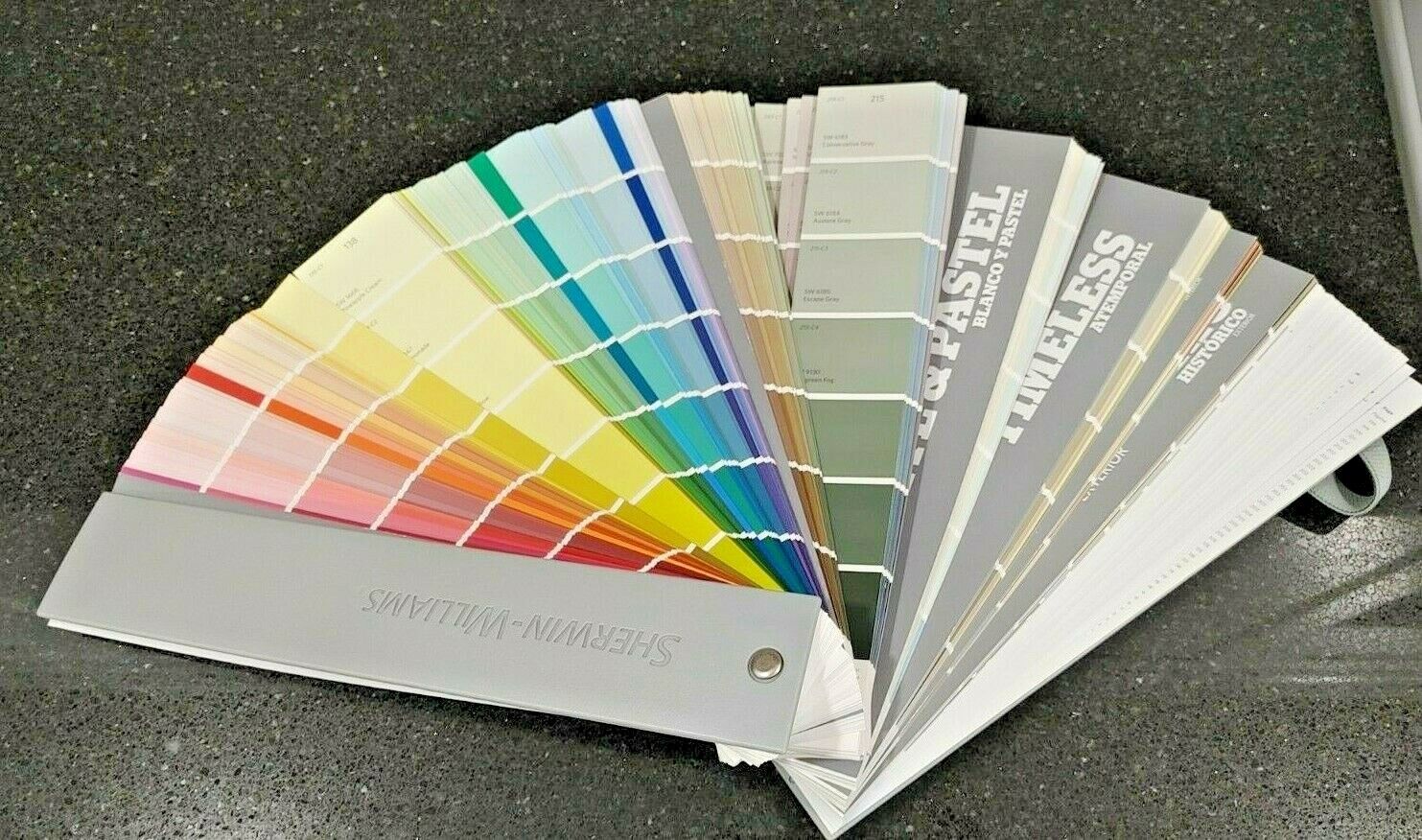 sherwin williams paint swatch book