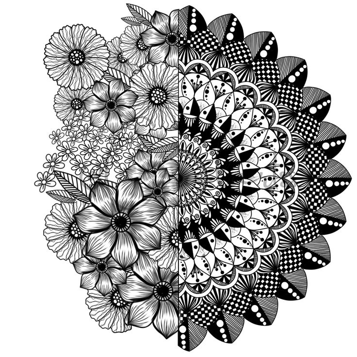 mandala floral