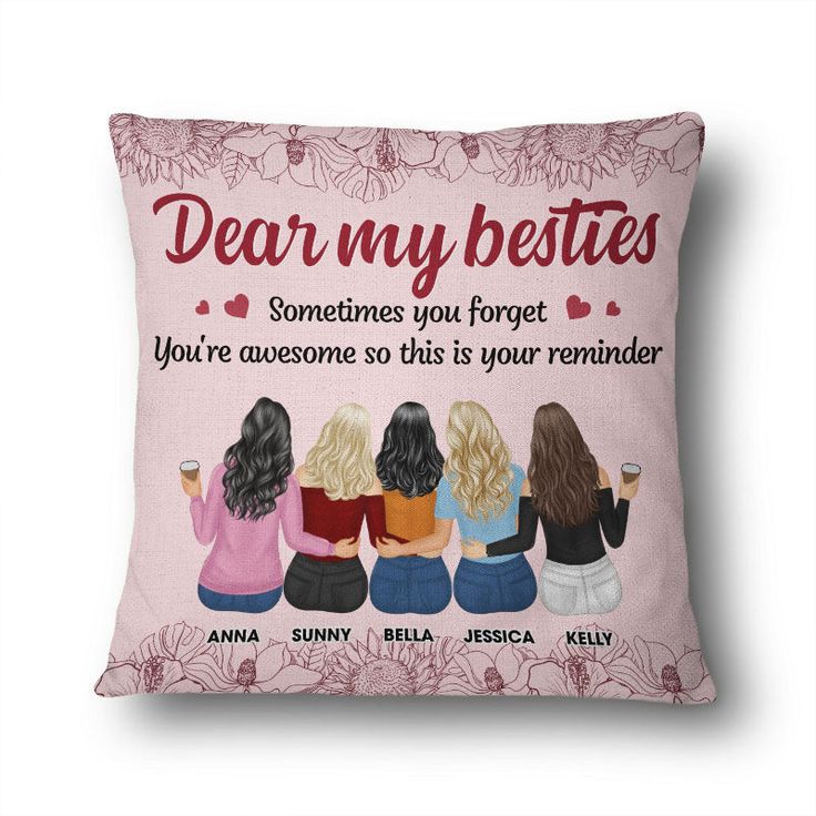 pillow gift for best friend