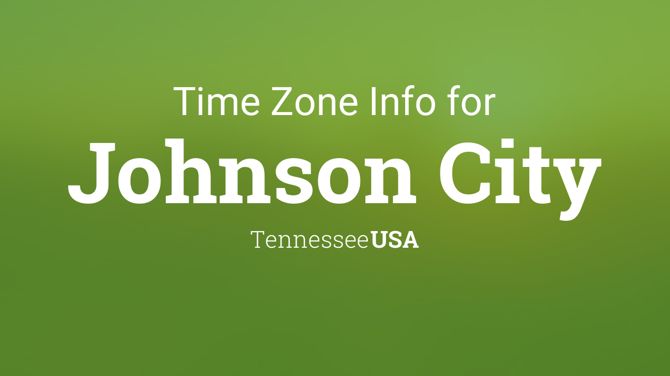 johnson city tn time zone