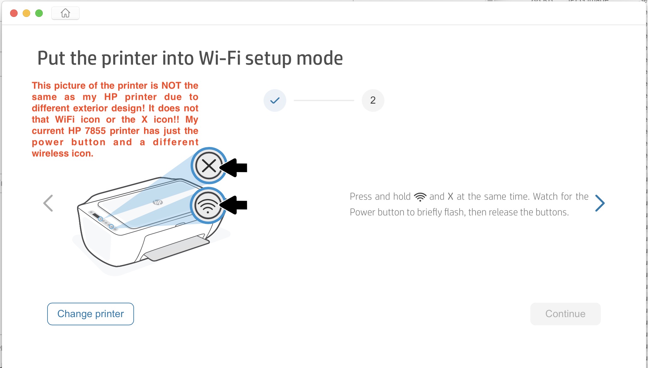 hp printer not connecting to wifi