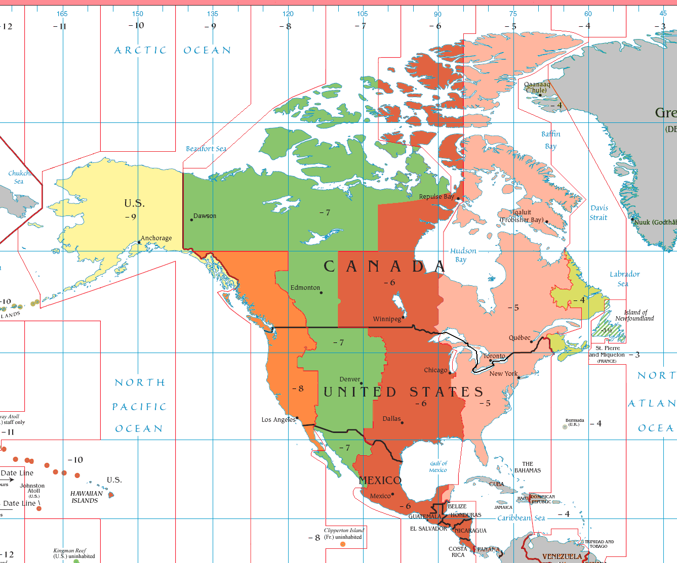 what time zone is vancouver in