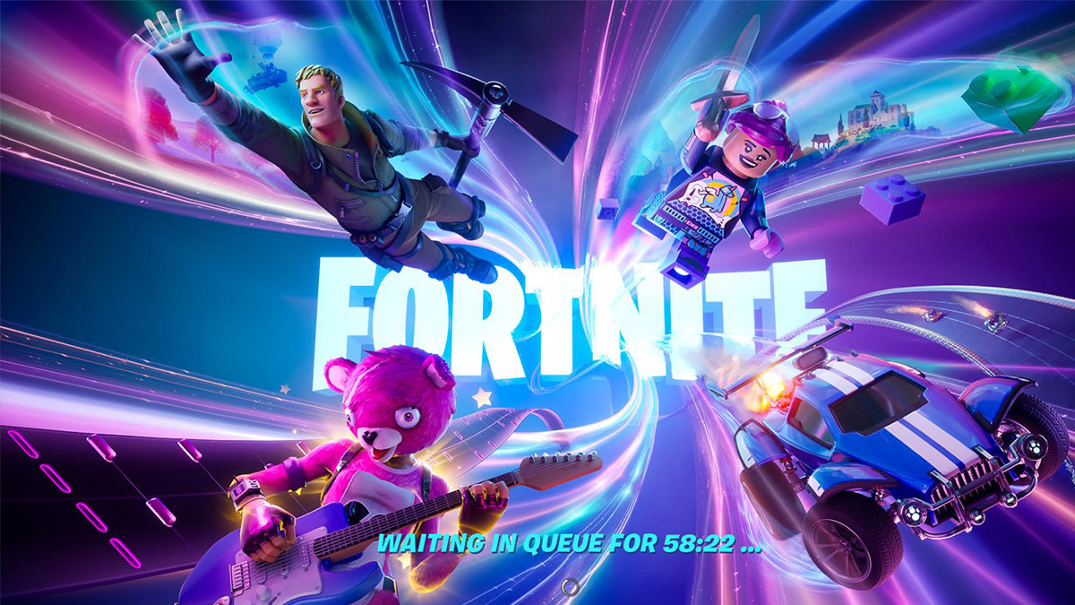 fortnite waiting in queue