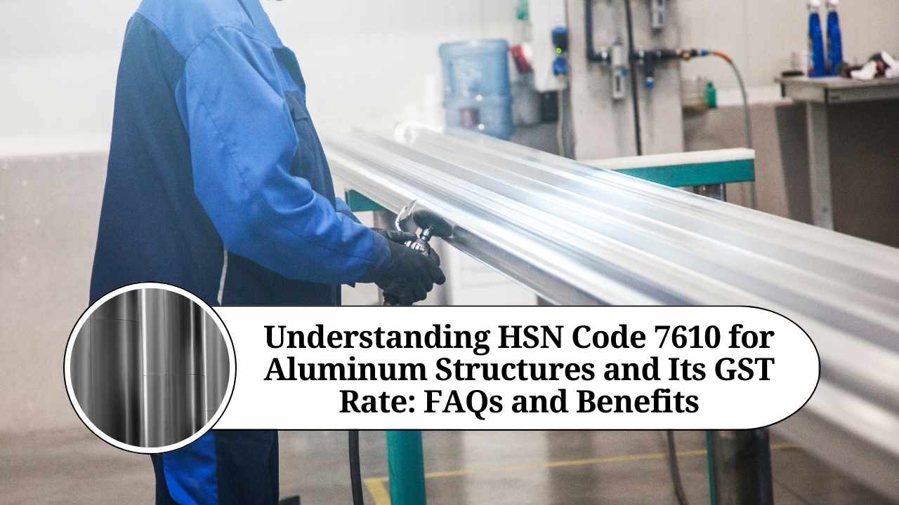 aluminium profile hsn code