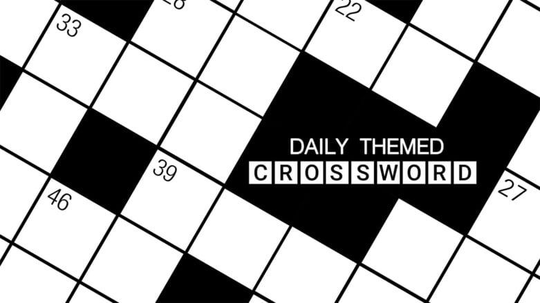 leaning crossword clue