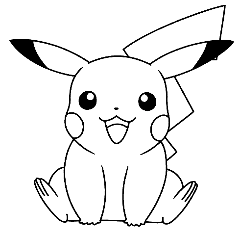 pikachu coloring pages