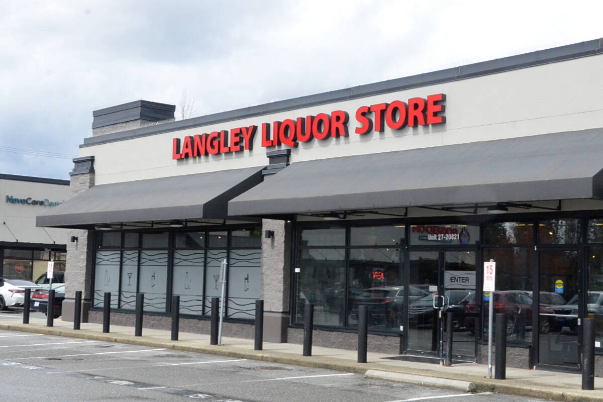 liquor store langley