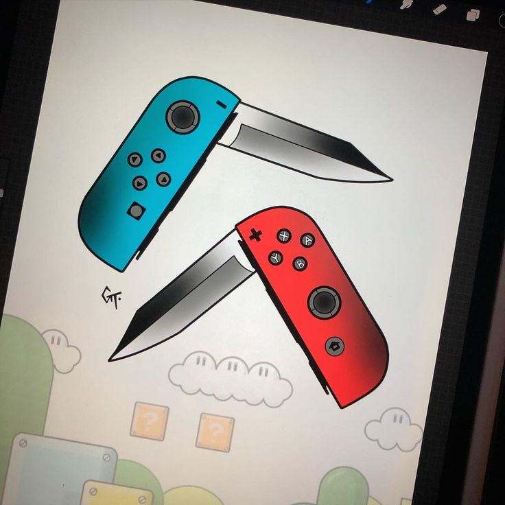 nintendo switch tattoo