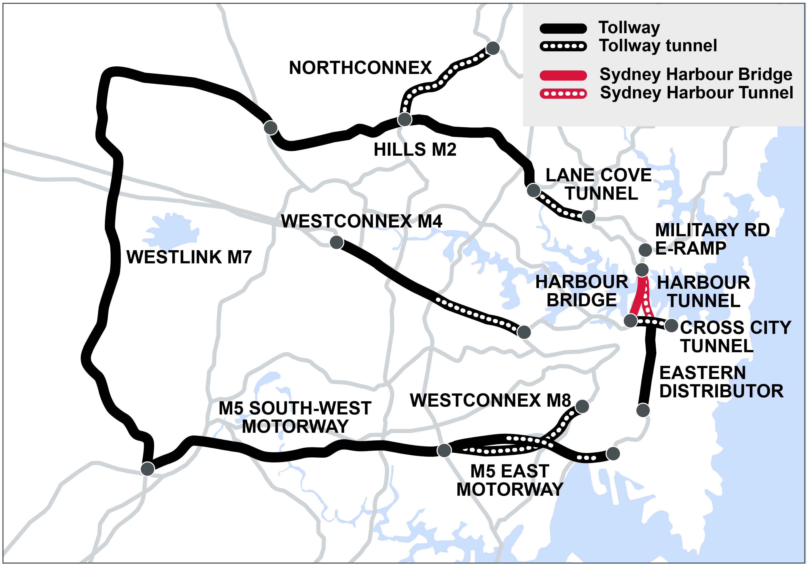 sydney motorways toll notices