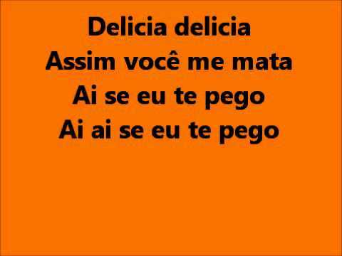 ai se eu te pego michel telo lyrics english