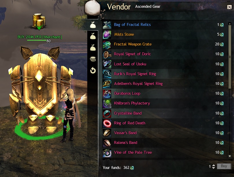 guild wars 2 ascended gear