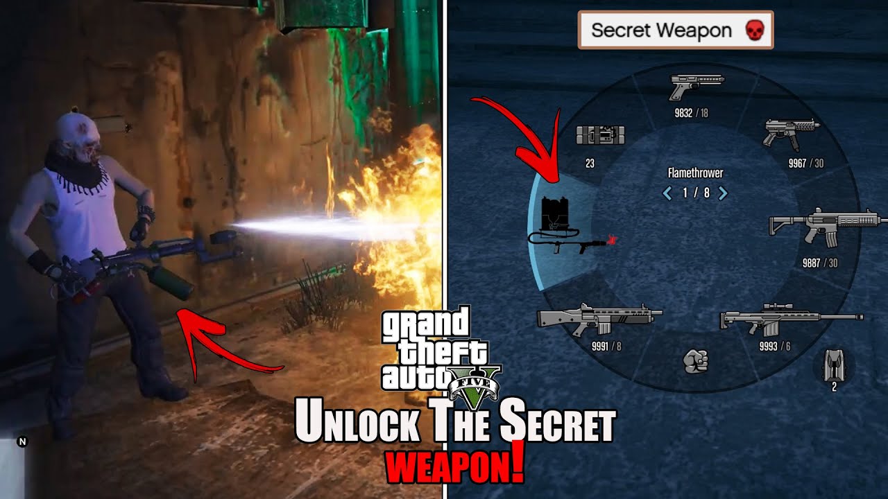 gta 5 flamethrower location