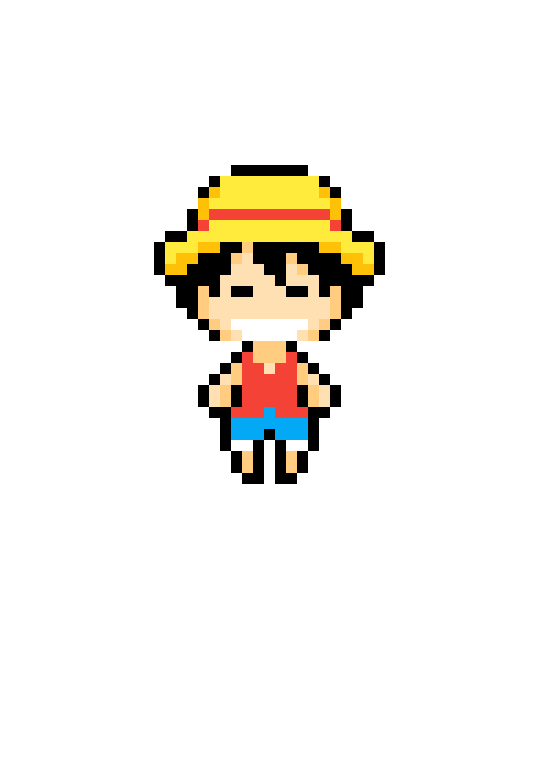 luffy 8 bits