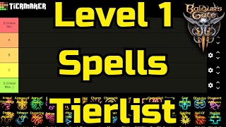 best wizard level 1 spells