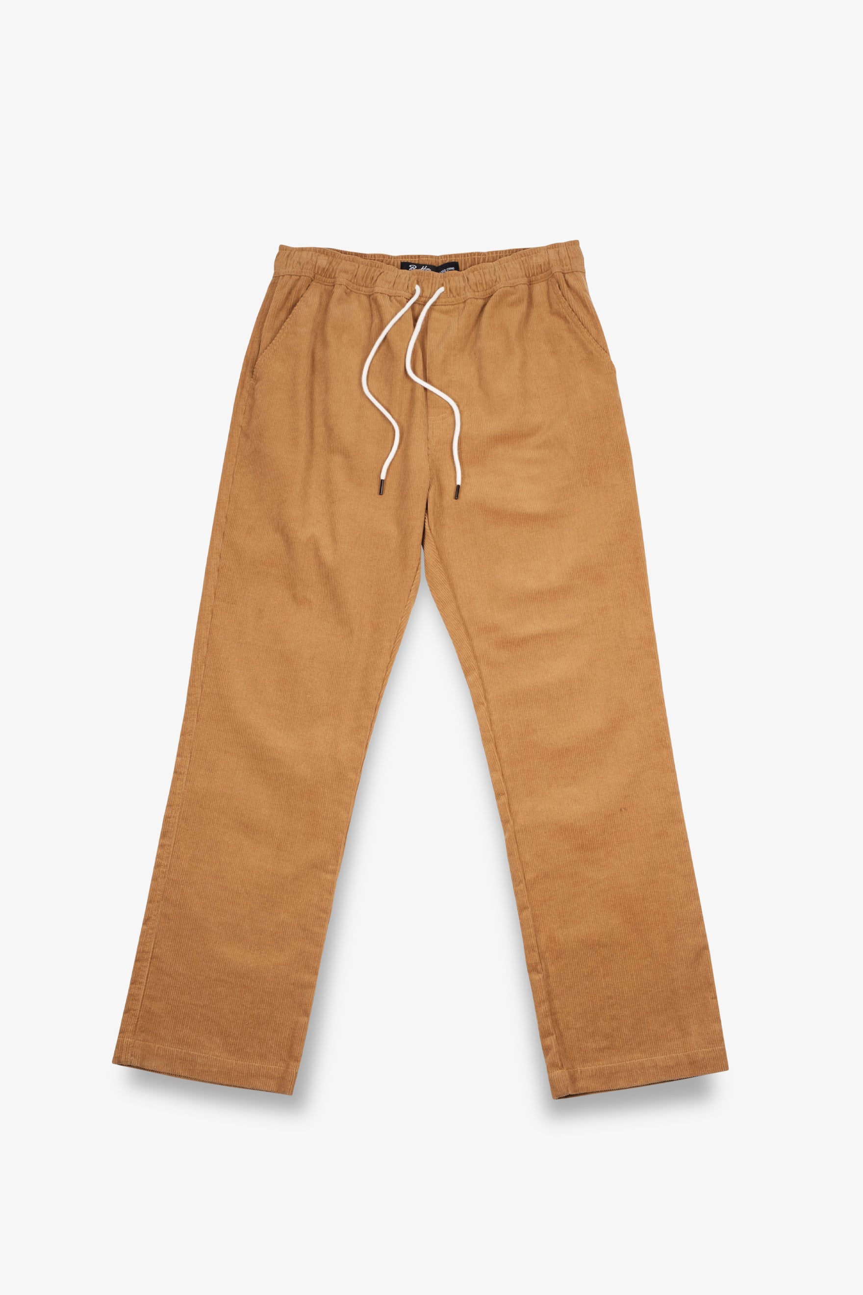 elastic waist corduroy pants