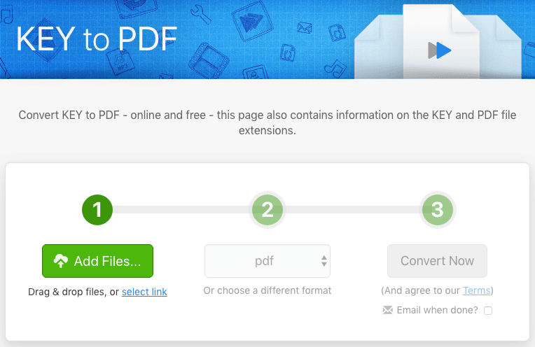 key to pdf