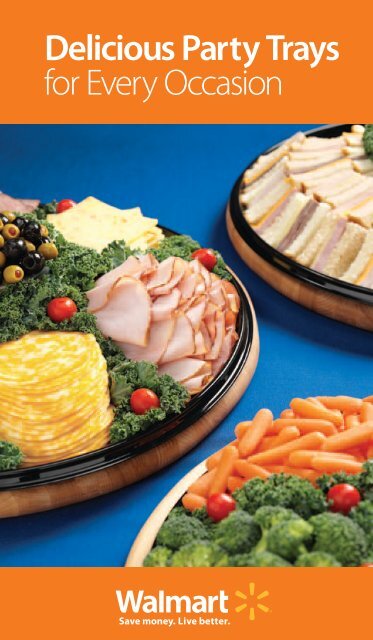 walmart sandwich trays