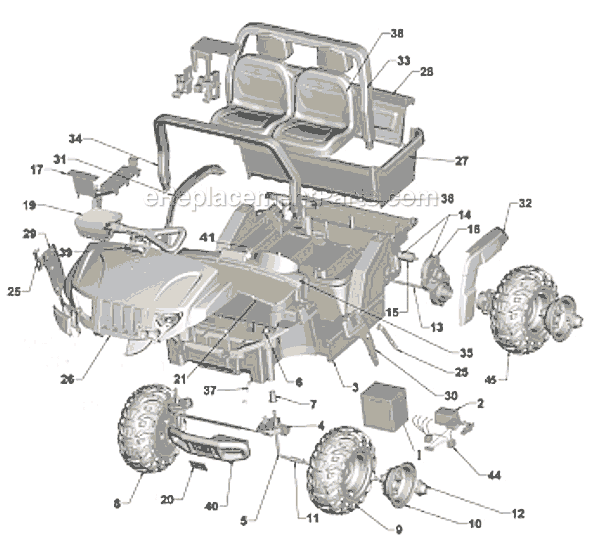 power wheels parts