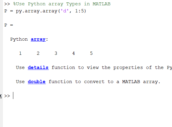call python from matlab
