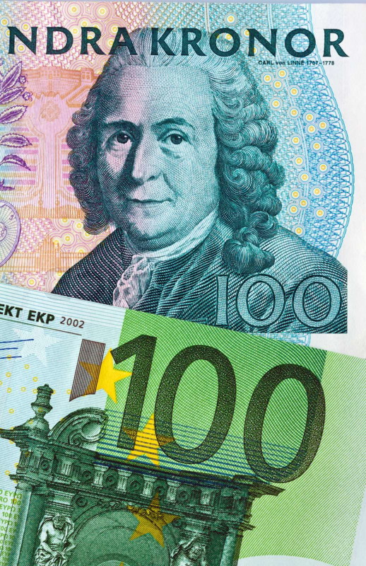 100 swedish krona to euro