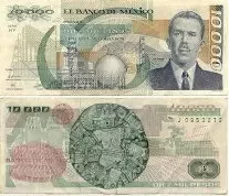 10000 mexican pesos to usd