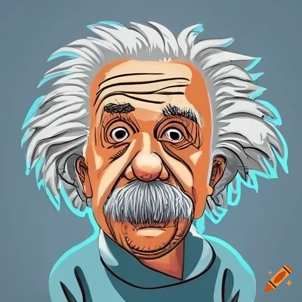 albert einstein cartoon images