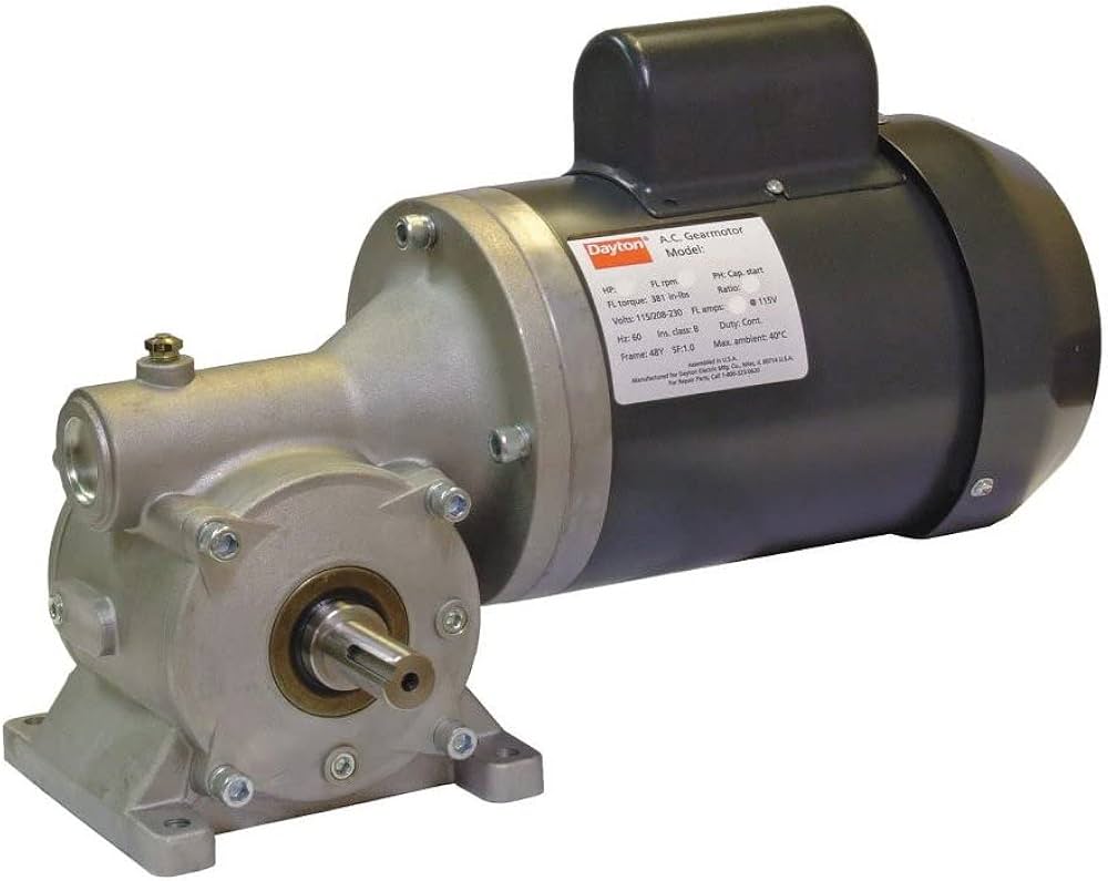 1 2 hp gear motor price