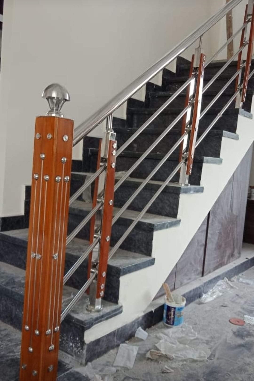 ss wooden railing