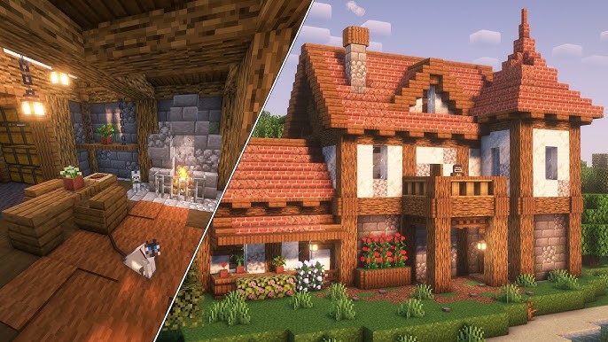 minecraft house tutorial