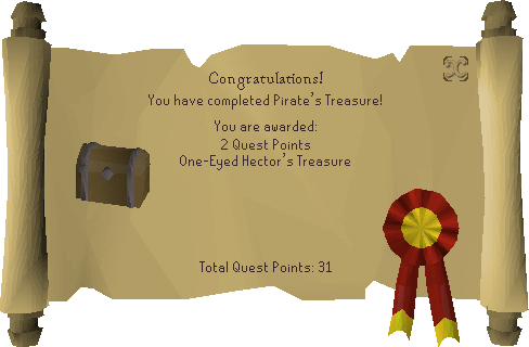 pirates treasure osrs