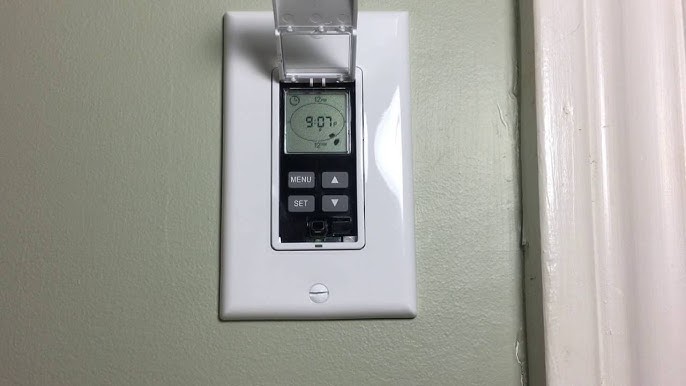 how to reset leviton timer switch