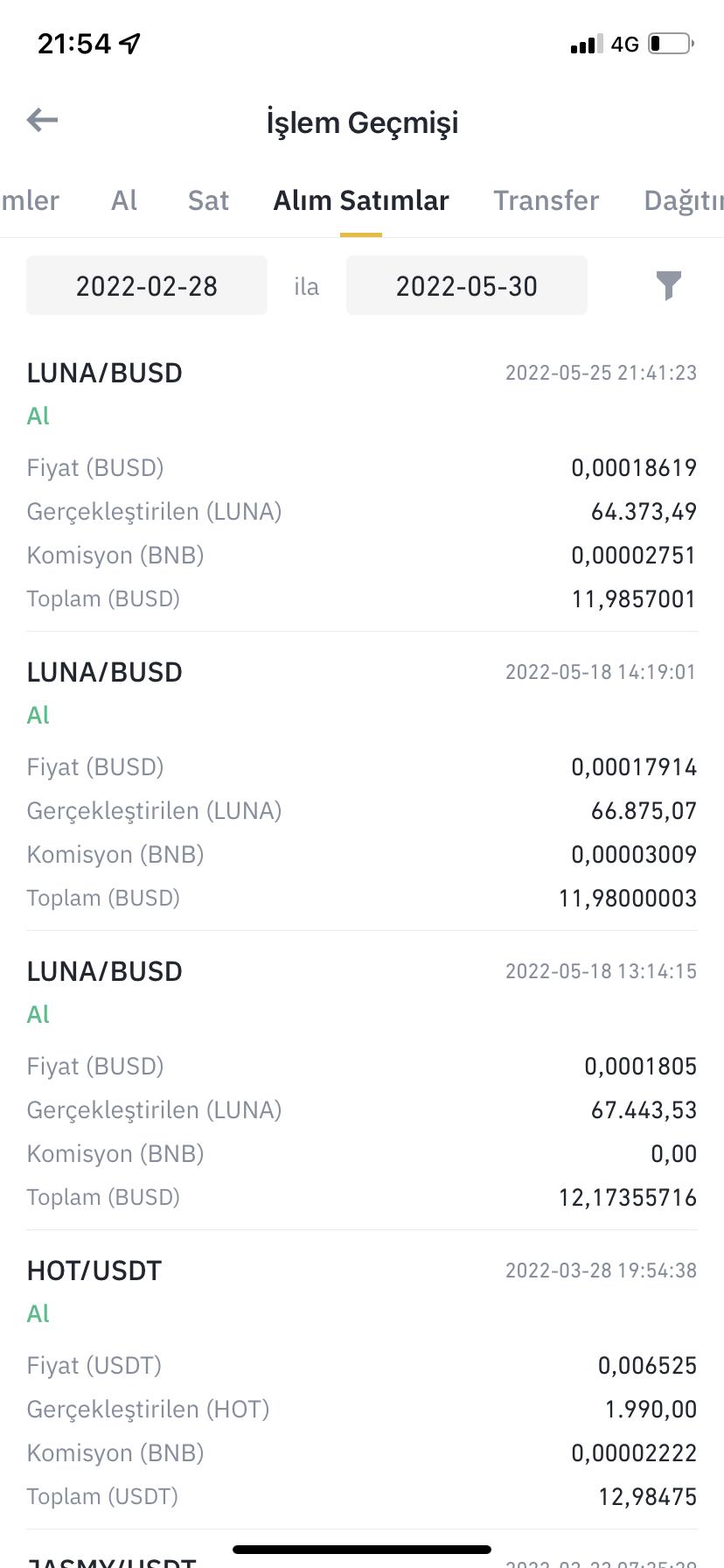 lunc yorum binance