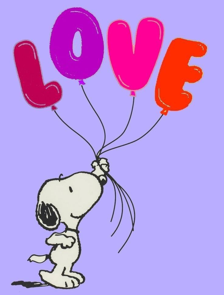 snoopy and love