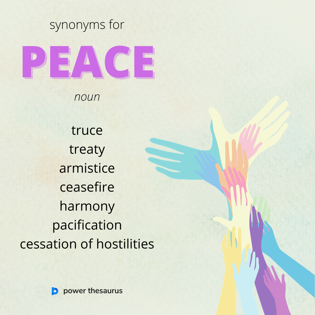 peace synonyms